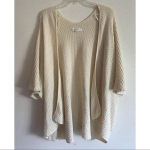 Cream Knit Cardigan